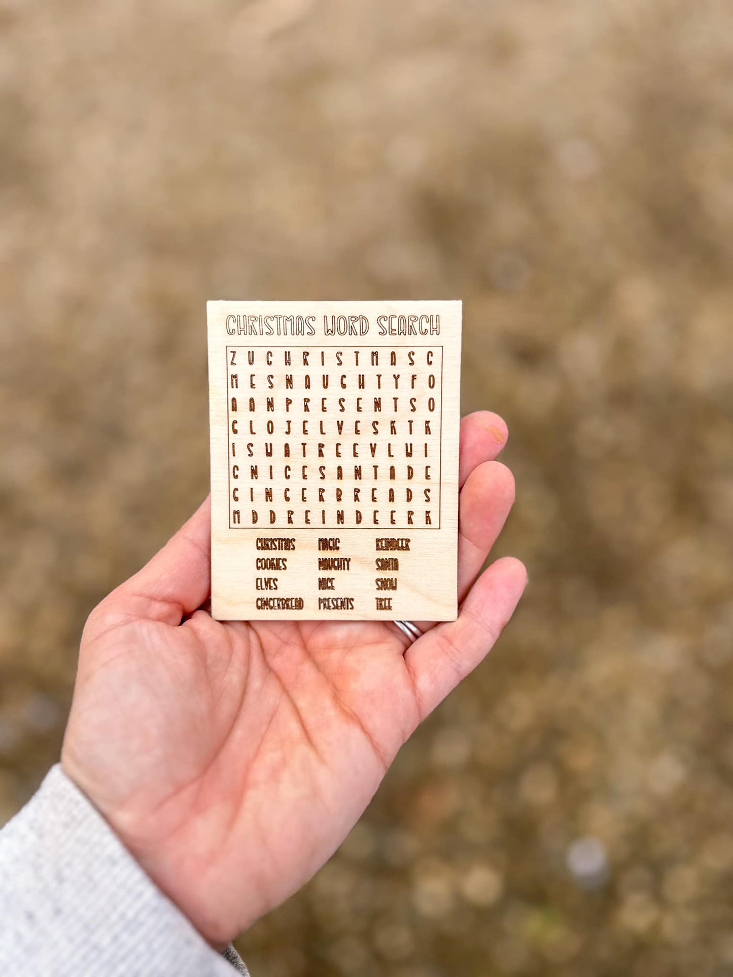 Elf Christmas Crossword