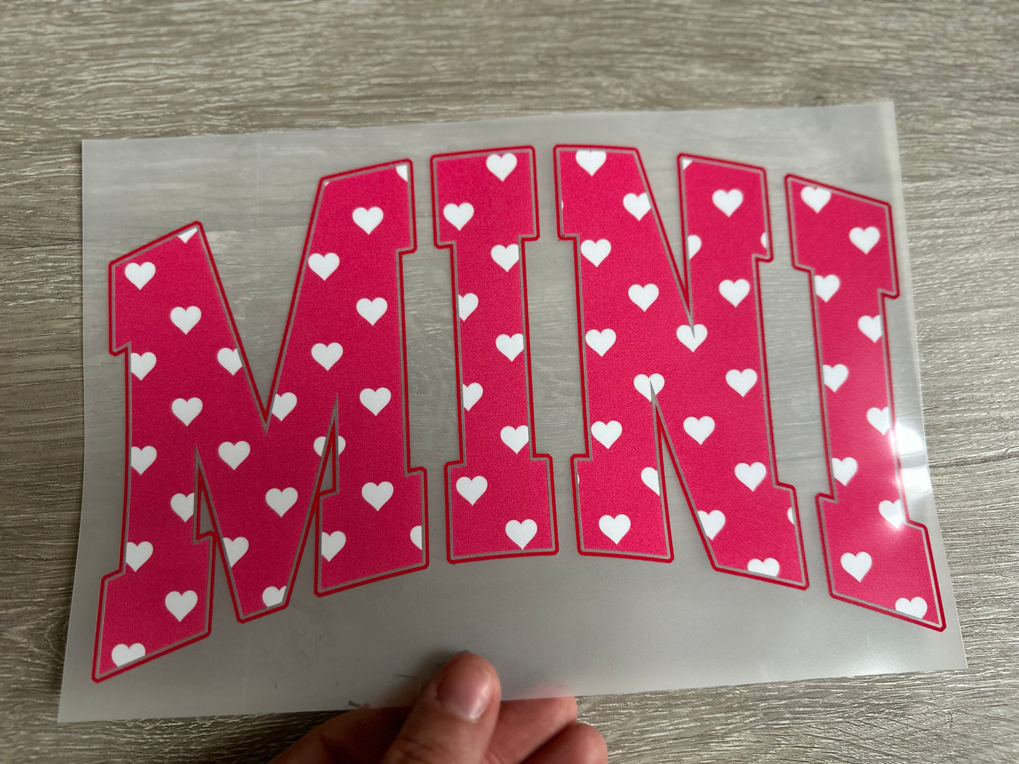 Mama & Mini Valentine’s Day DTF