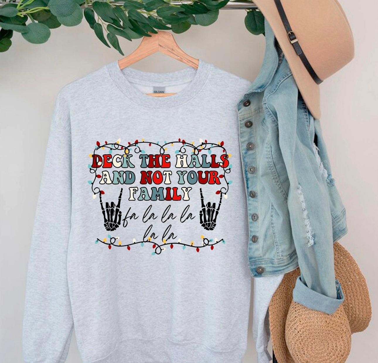 Deck the halls and not your family