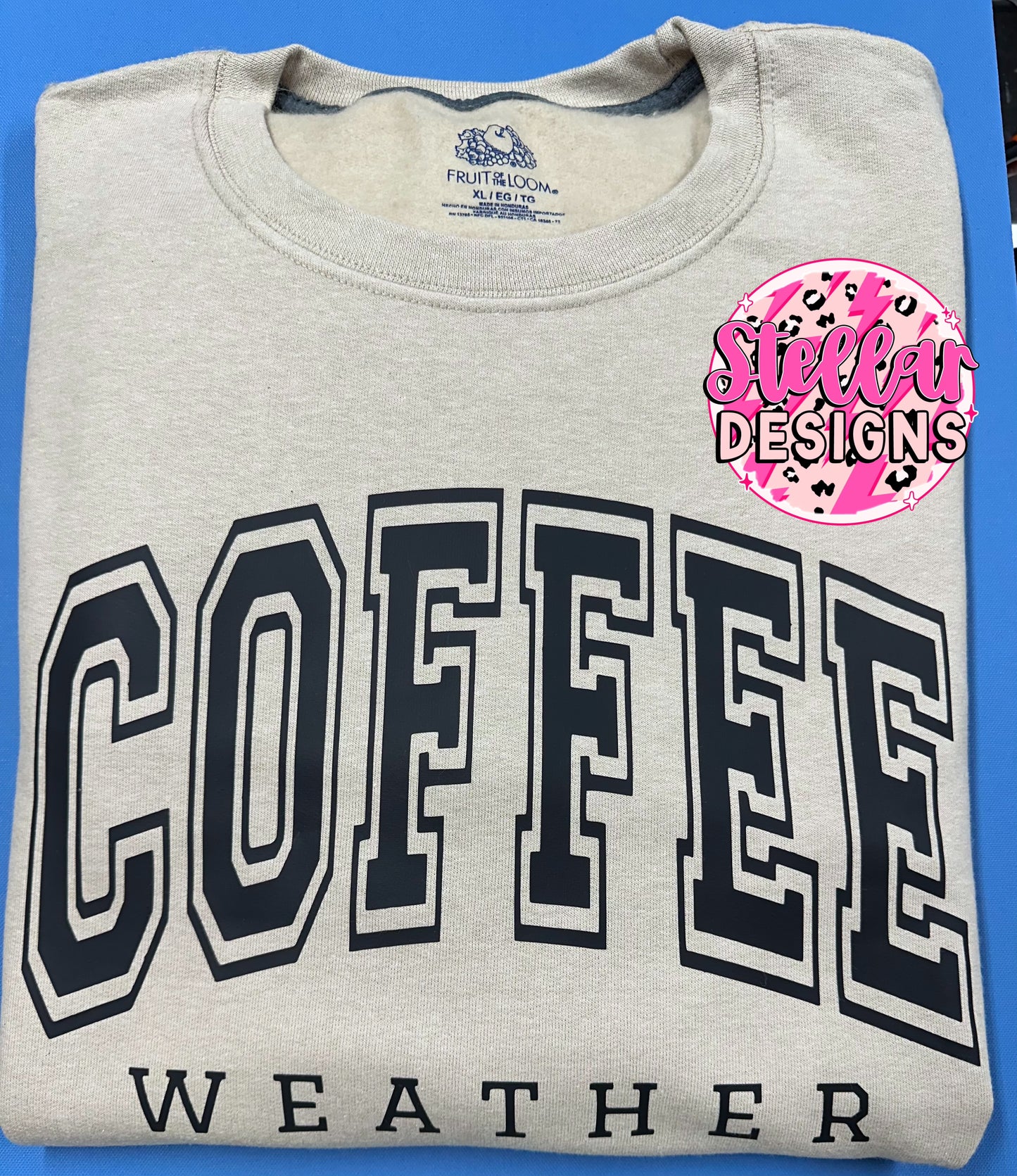 Coffee weather crewneck