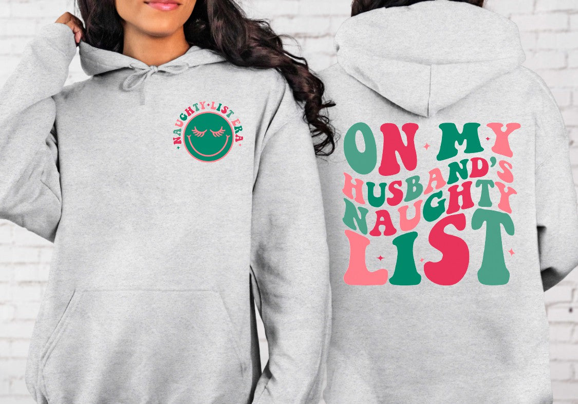 On my husbands naughty list