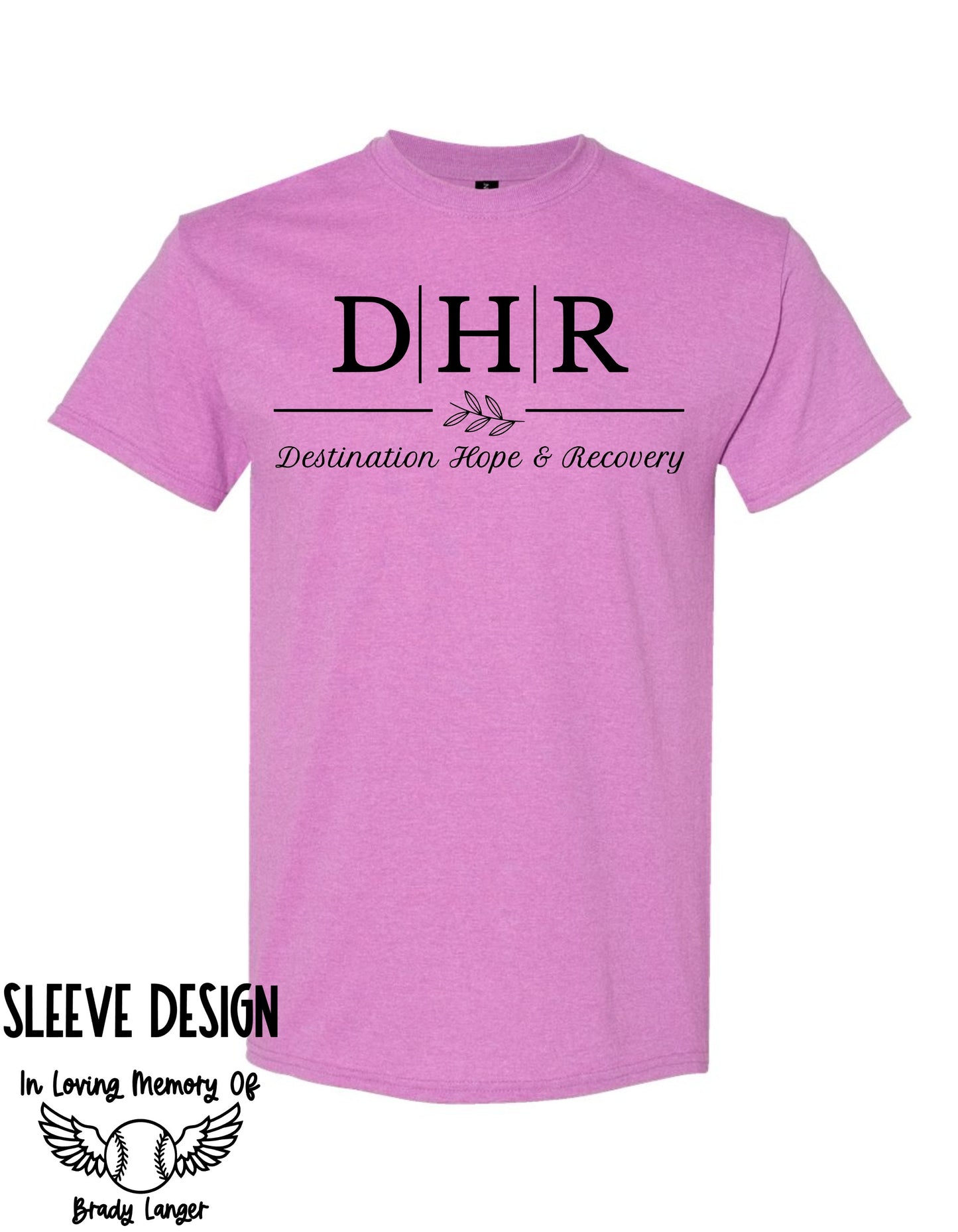 DHR Brady Langer memorial t-shirt