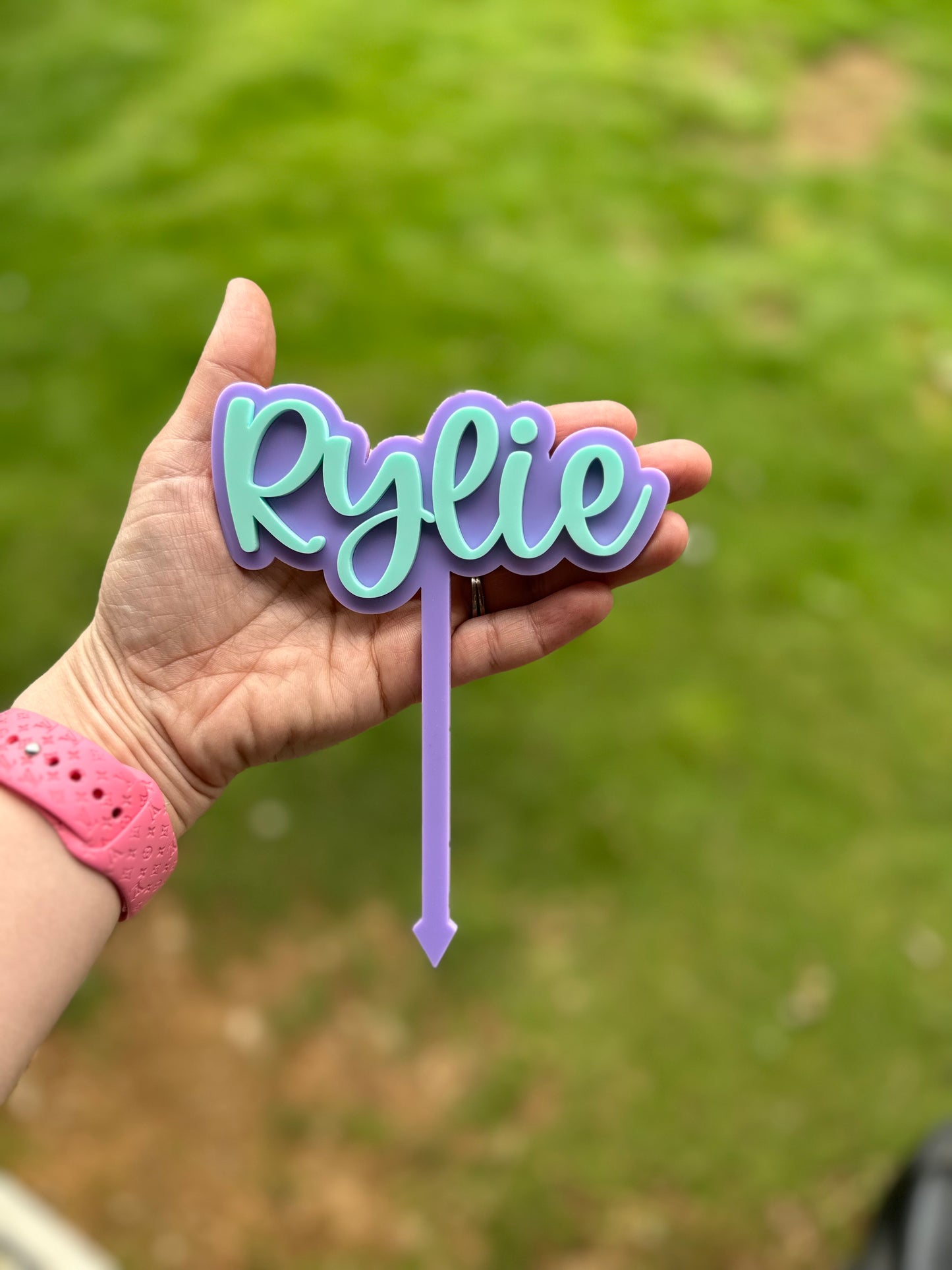 Double/Triple layer cake topper