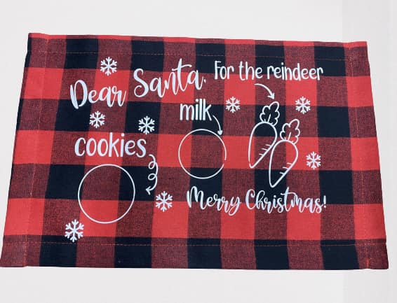 Santa placemat
