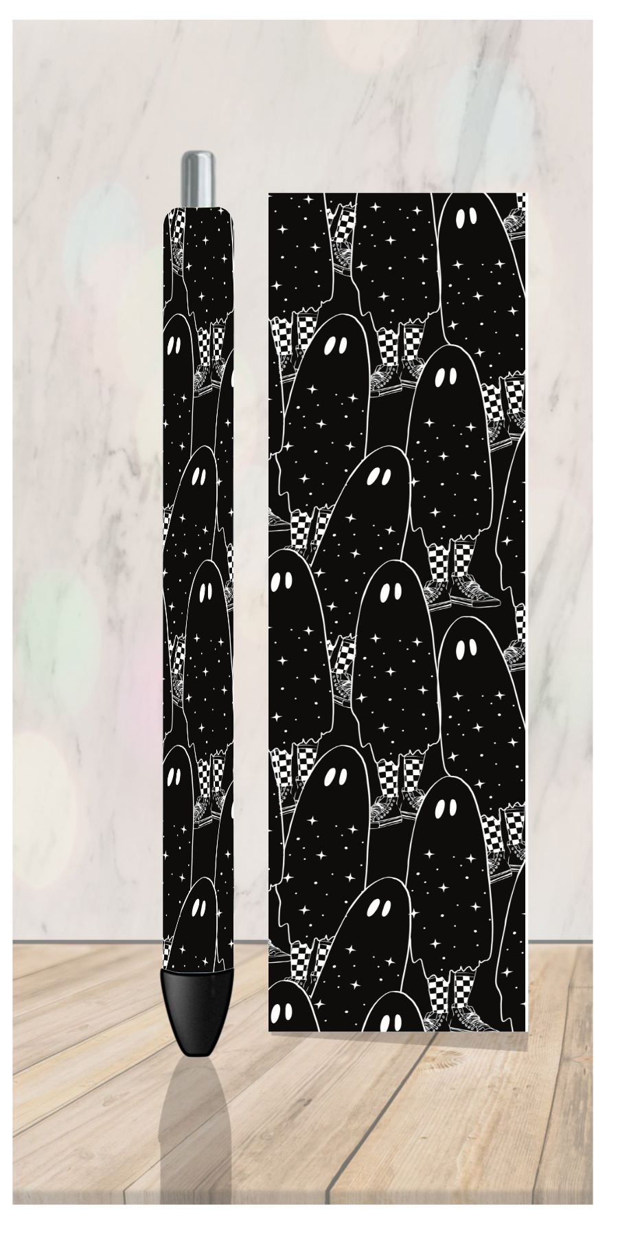 Skater Ghost-VINYL WRAP