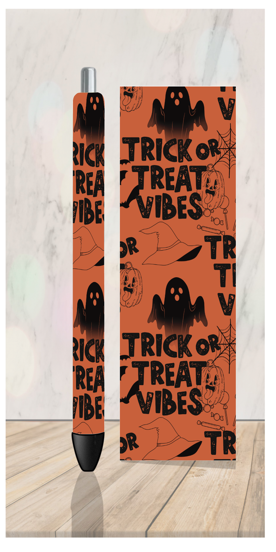 Trick or Treat vibes- VINYL WRAP