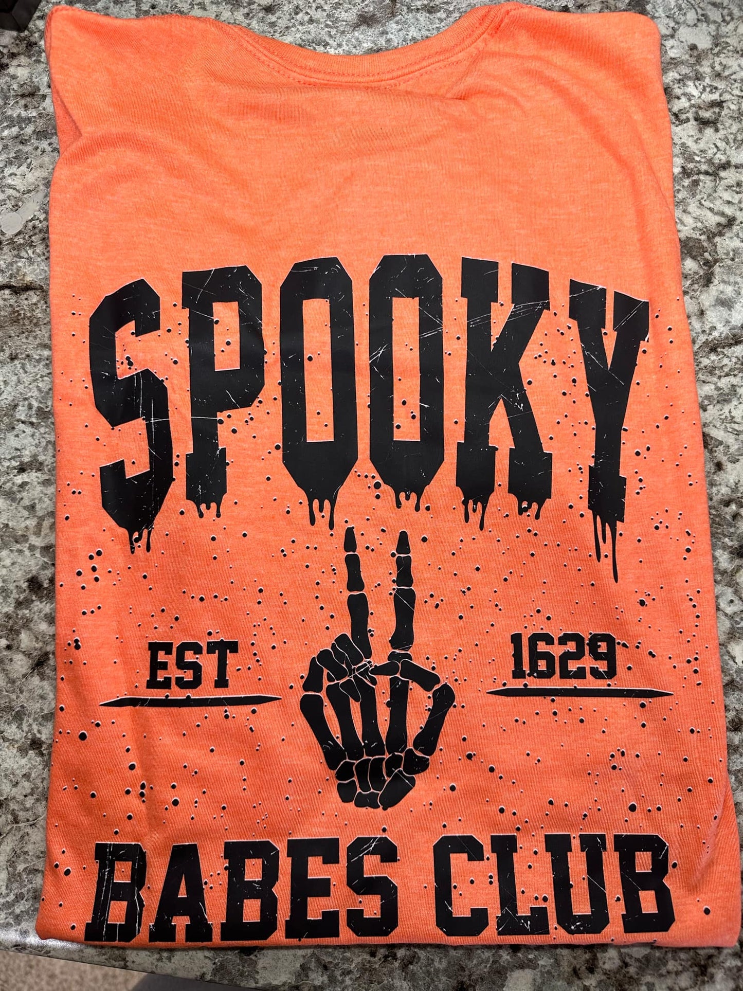 Spooky babes club t-shirt