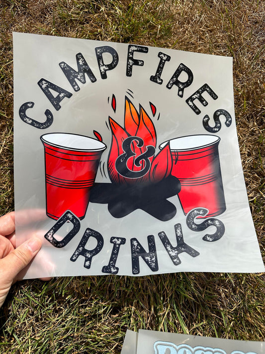 Campfires & drinks DTF