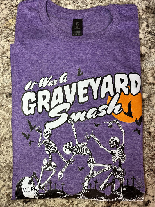 It's a graveyard smash t-shirt