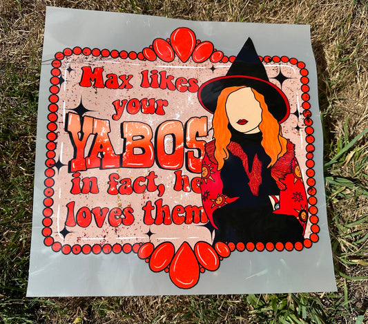 Max Likes your Yabos