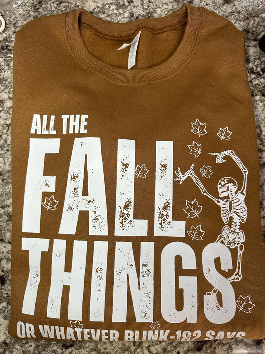 All the fall things crewneck