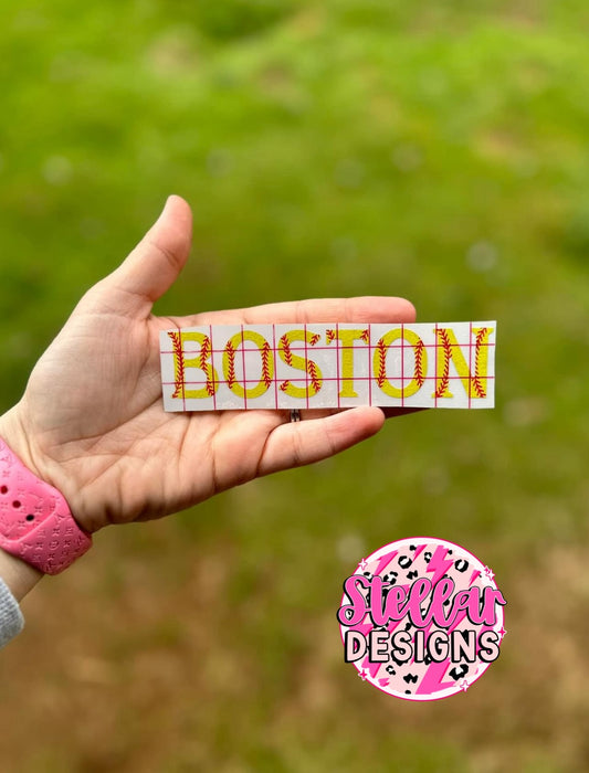 Vinyl helmet decals
