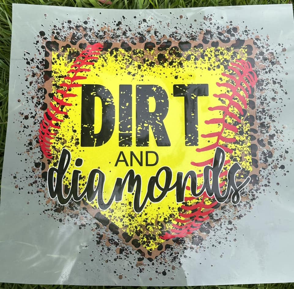 Dirt & Diamonds Plate youth- DTF