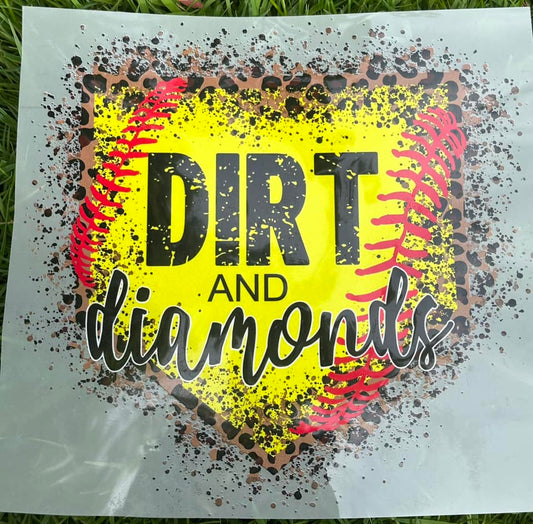 Dirt & Diamonds Plate youth- DTF