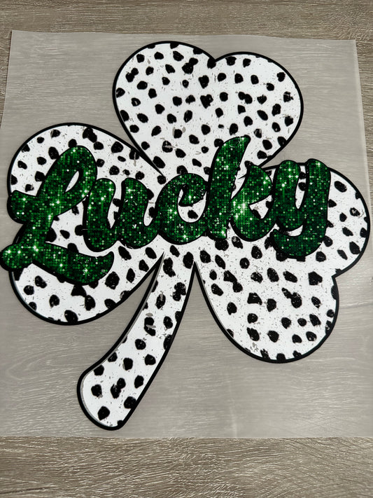 Lucky Shamrock DTF