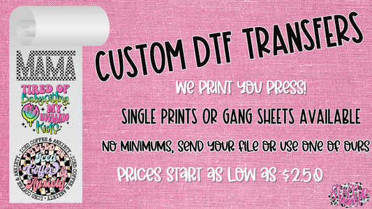 Custom DTF Transfer