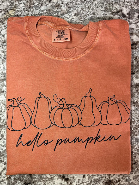 Hello Pumpkin Yam t-shirt