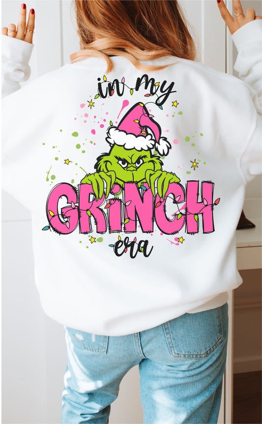 In my Grinch era PINK DTF