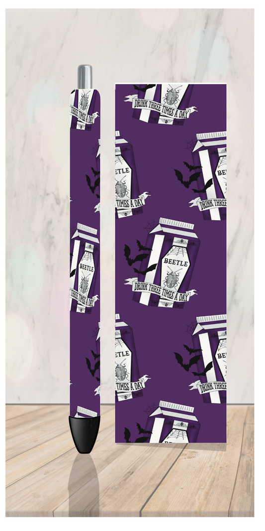 Purple Beetlejuice-VINYL WRAP