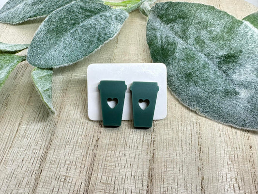 Coffee Earrings- Wholesale