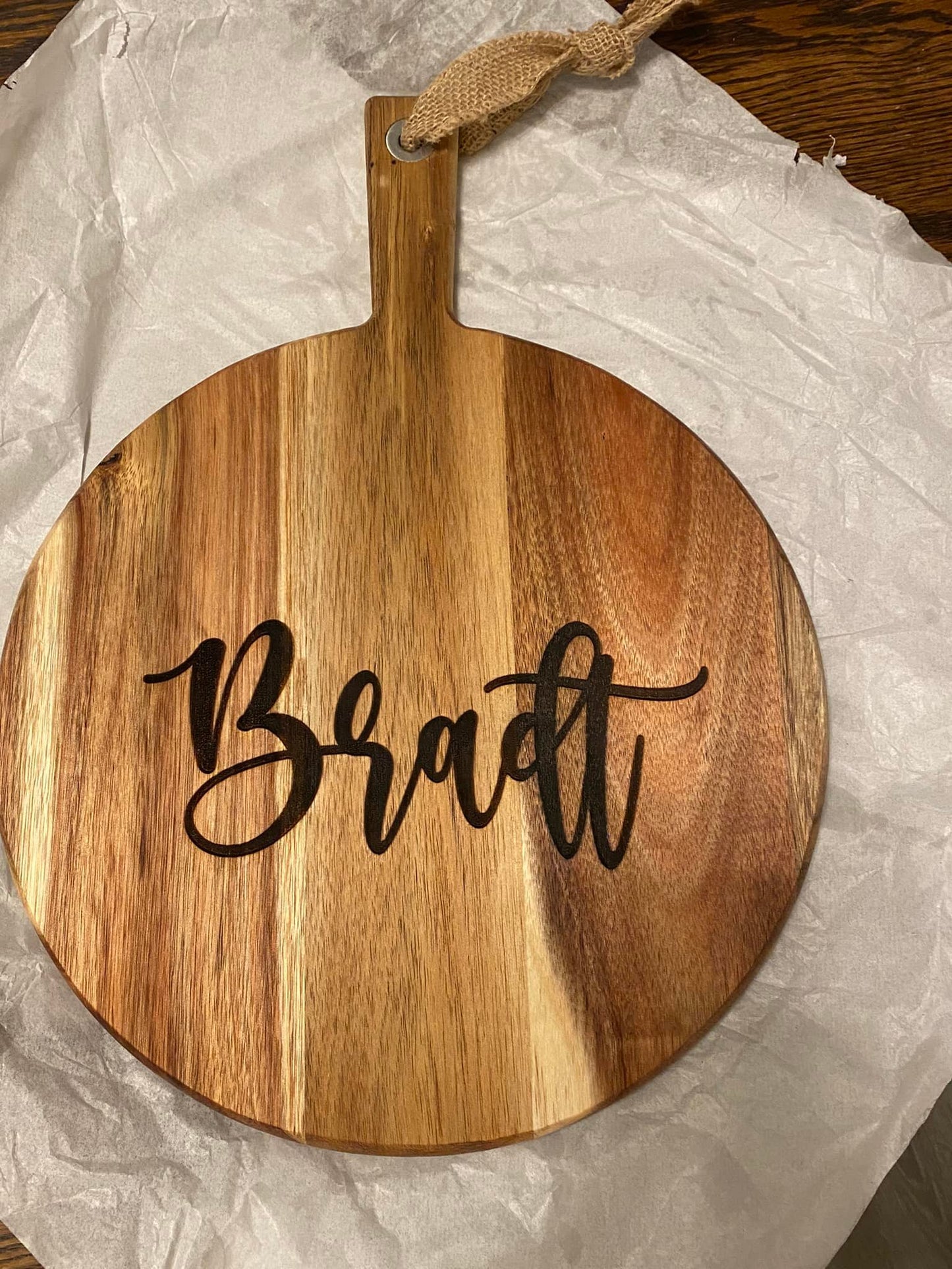 Circle cutting board