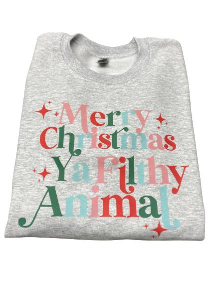 Merry Christmas You Filthy Animal