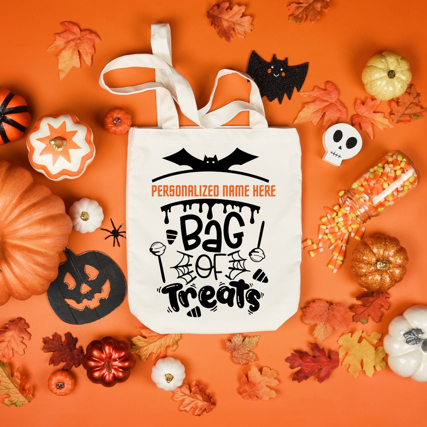 Personalized Trick or Treat bags
