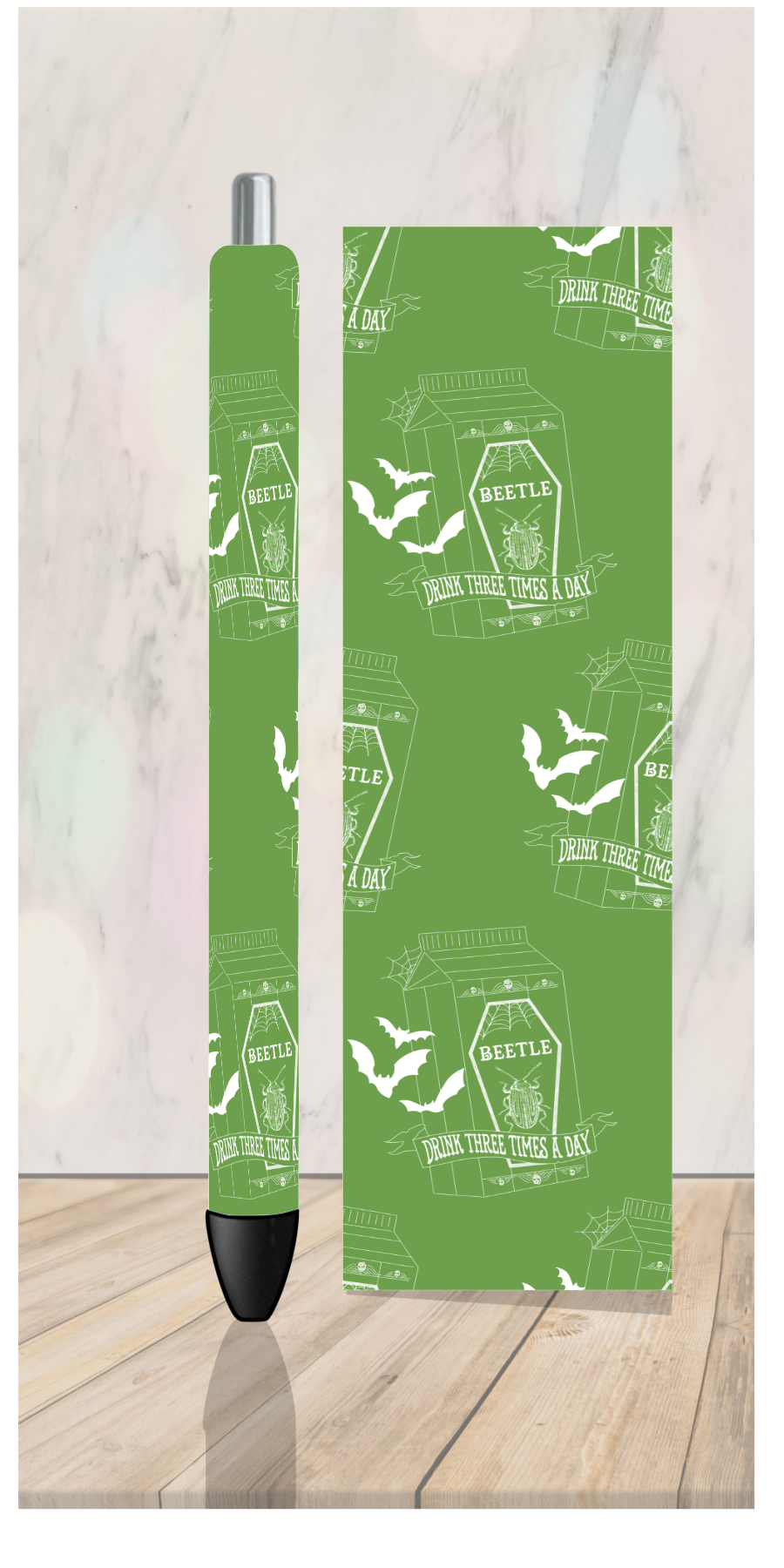 Green Beetle juice-VINYL WRAP