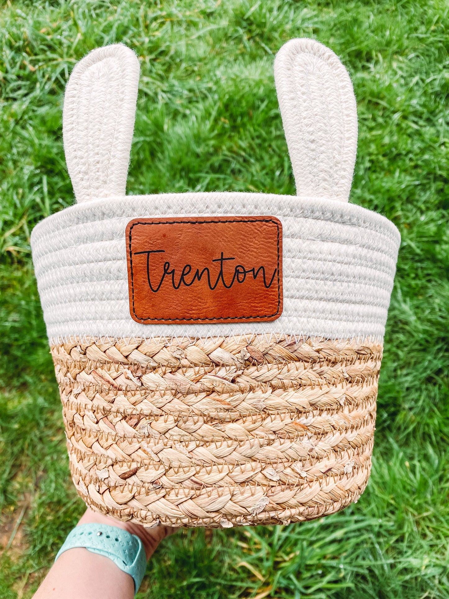 Bunny ear Easter basket