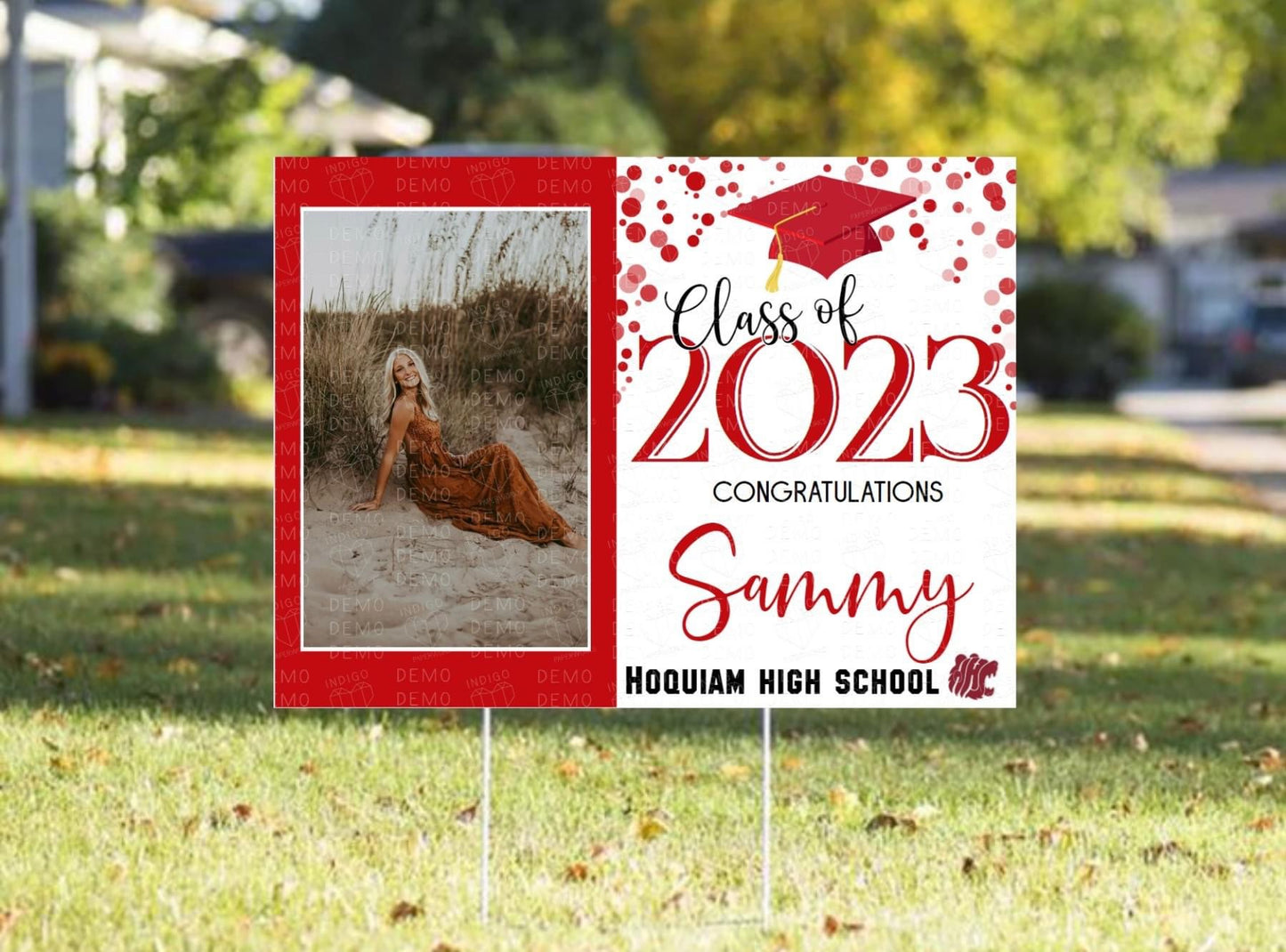 2023 Full color senior yard sign