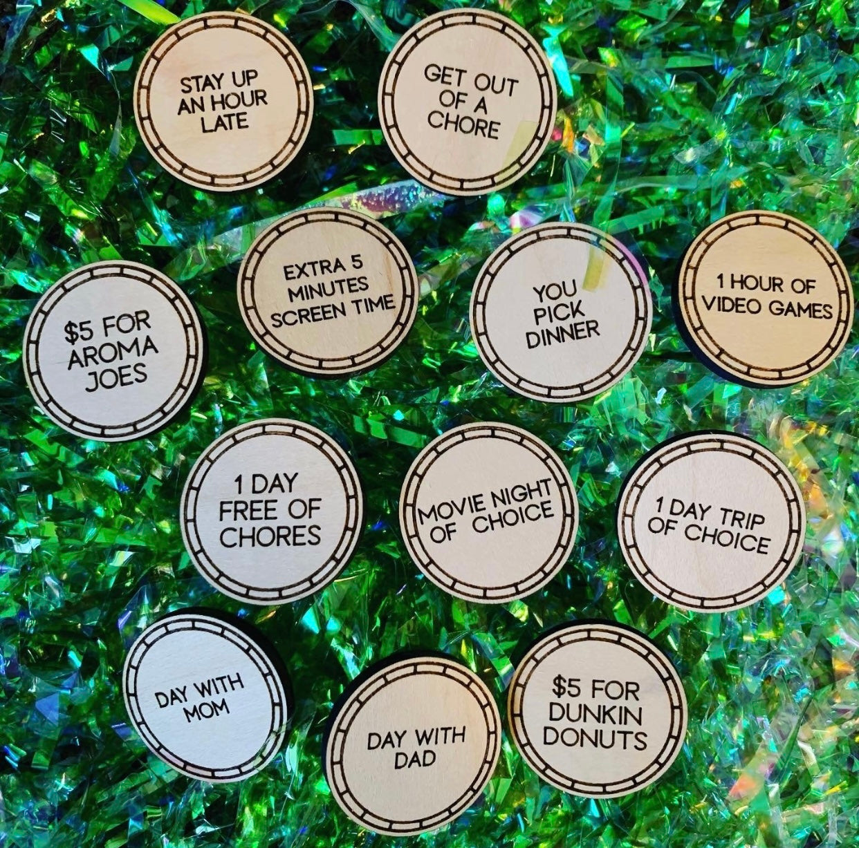 Easter egg coins