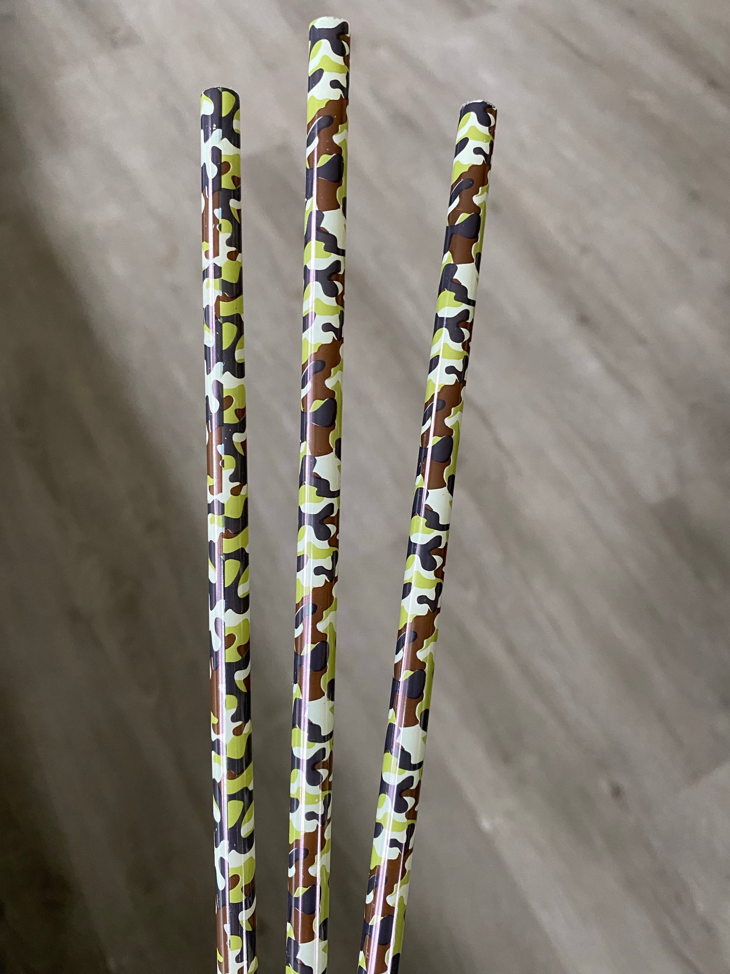 Reusable camo straw
