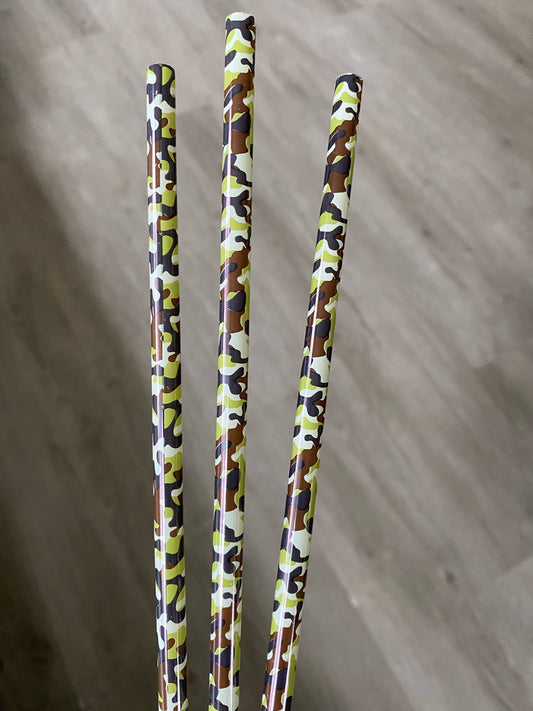 Reusable camo straw