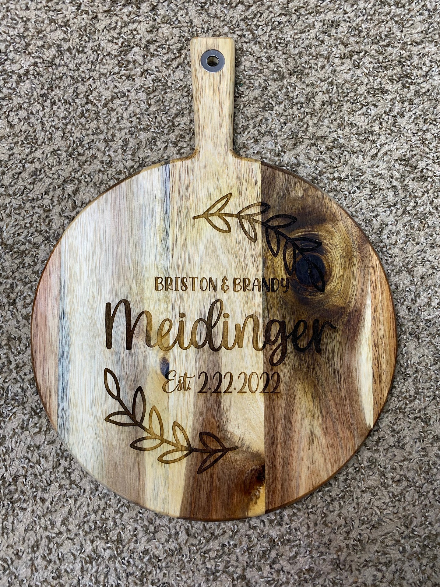 Circle cutting board