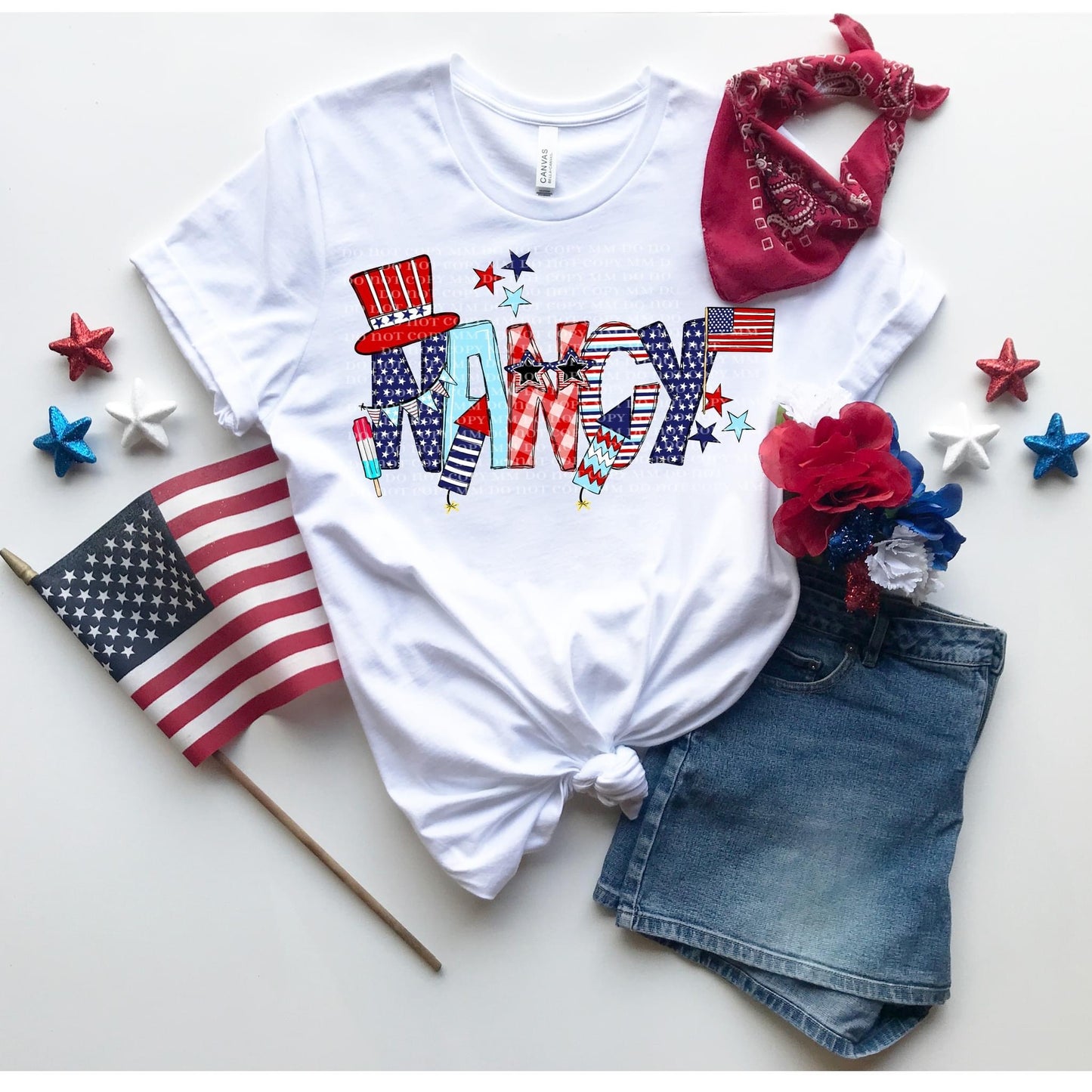 Personalized Kids 4th T-Shirt