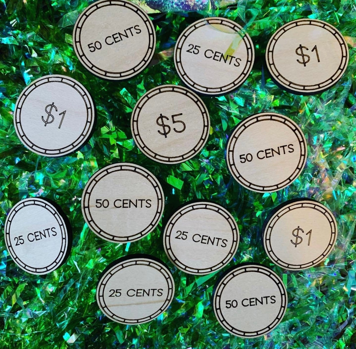 Easter egg coins