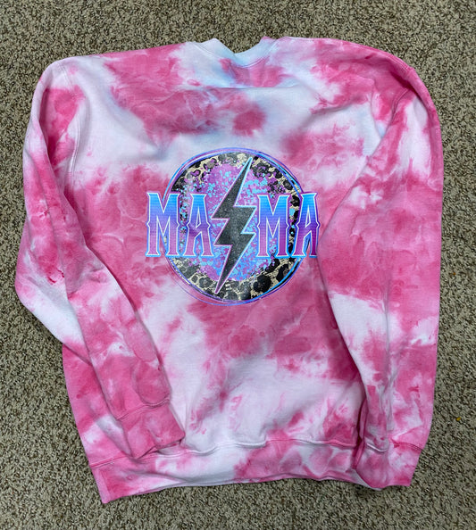 Tie Dye Mama sweatshirt