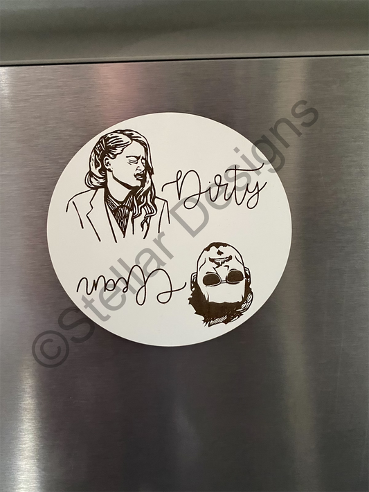Johnny Depp dishwasher magnet