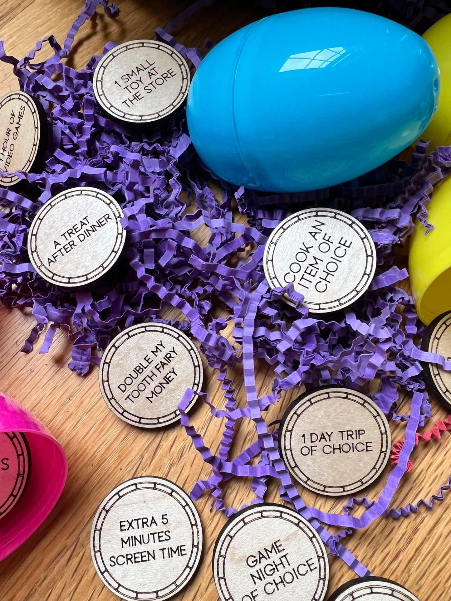 Easter egg coins