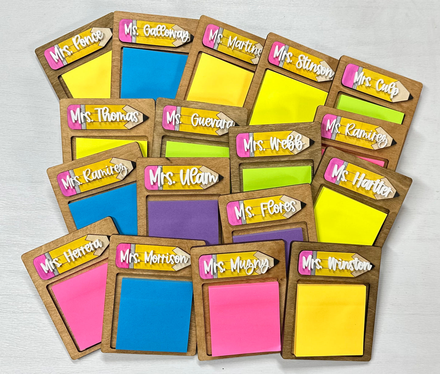 Teacher sticky note holder Wholesale