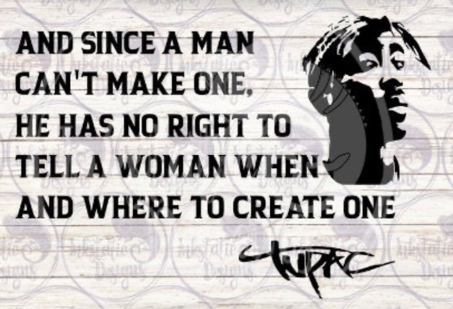 A man can’t make one