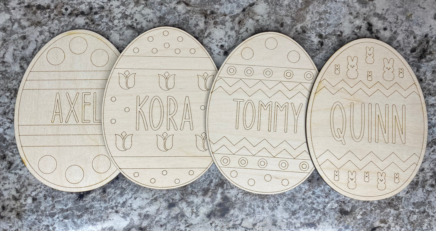 DIY Wooden Easter eggs- Wholesale