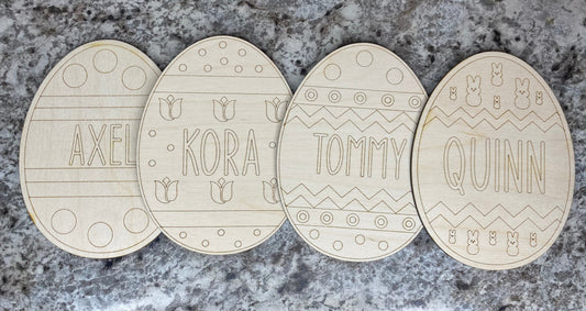 DIY Wooden Easter eggs- Wholesale