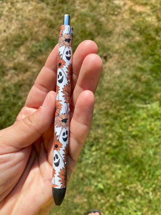Boho Ghost Pen- Plain vinyl