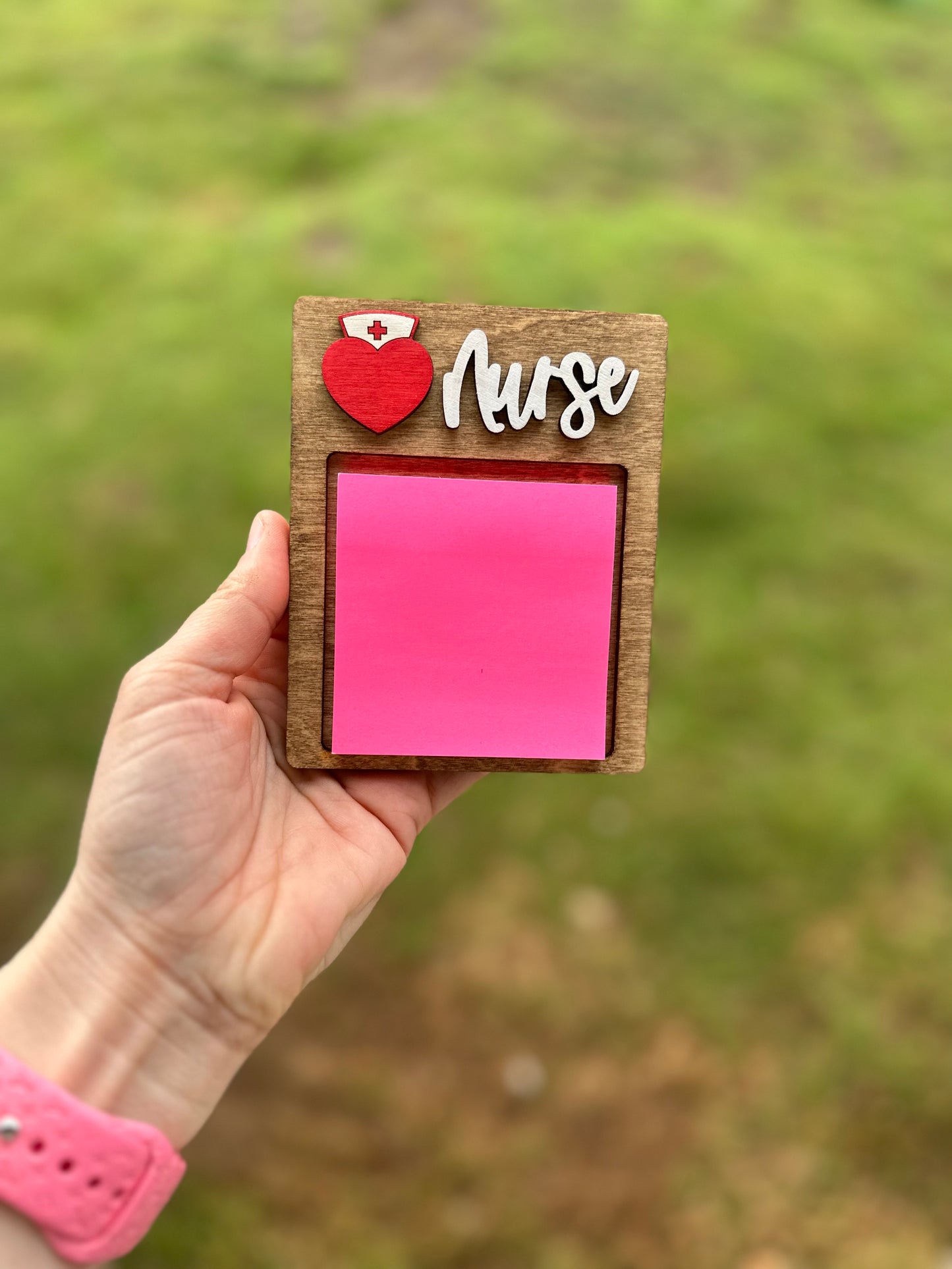 Nurse notepad holder