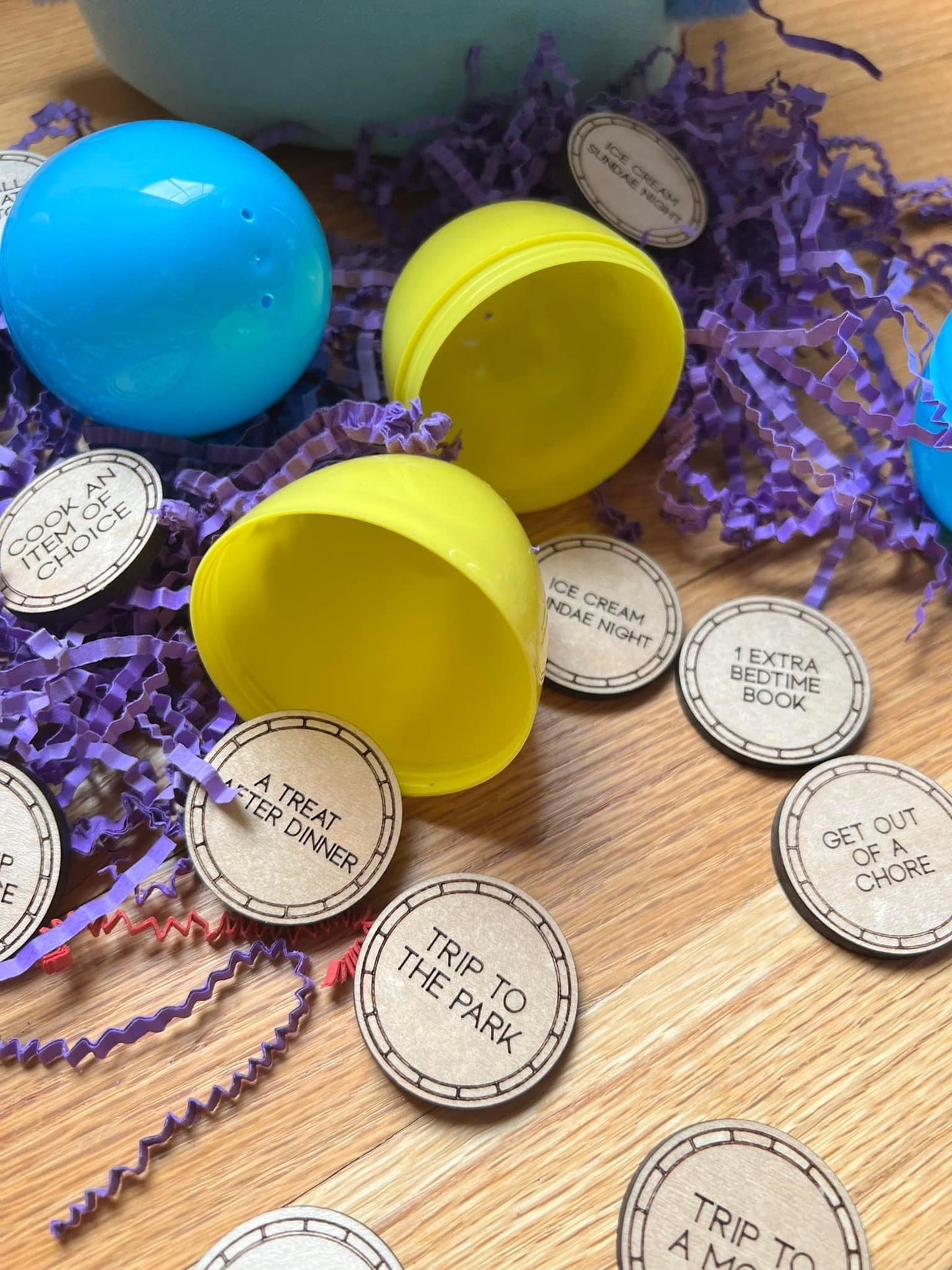 Easter egg coins