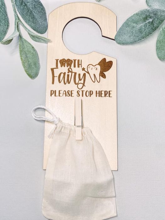 Tooth Fairy door hanger